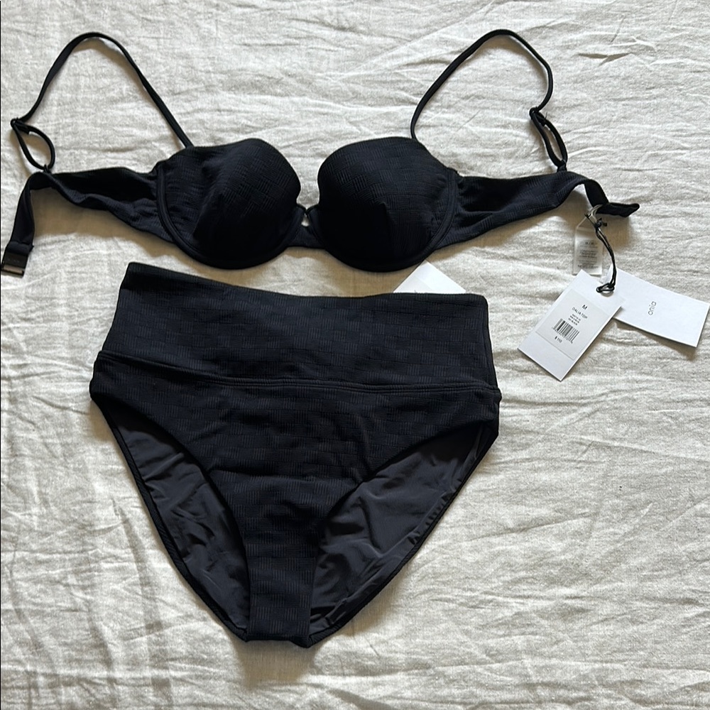 Women's Black Bikini Set